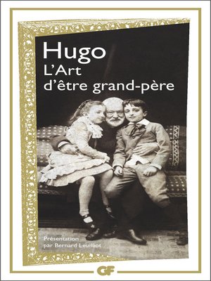 cover image of L'Art d'être grand-père